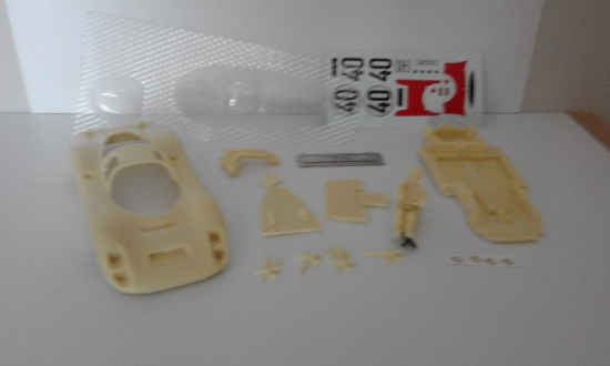 Preview: Porsche 907 LH LeMans 67 Nr. 40 unlakiert